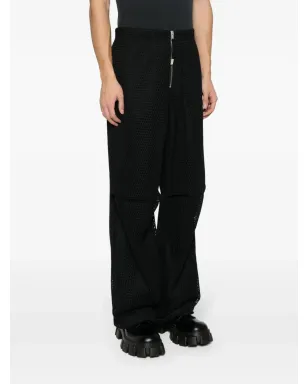 Jil Sander レイヤードオープンニット トラウザーズ - サムネイル3