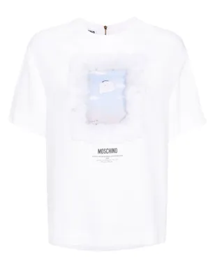 Moschino グラフィックプリント・クレープTシャツ - サムネイル1