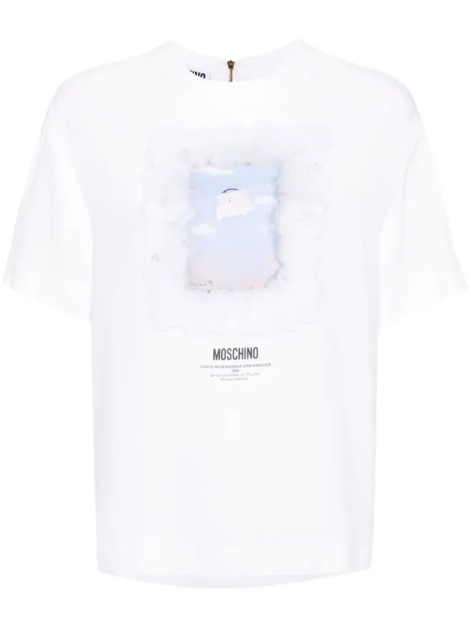 Moschino Moschino グラフィックプリント・クレープTシャツの商品画像