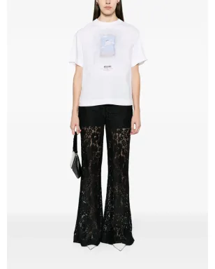 Moschino グラフィックプリント・クレープTシャツ - サムネイル2