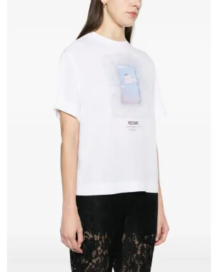 Moschino グラフィックプリント・クレープTシャツ - サムネイル3