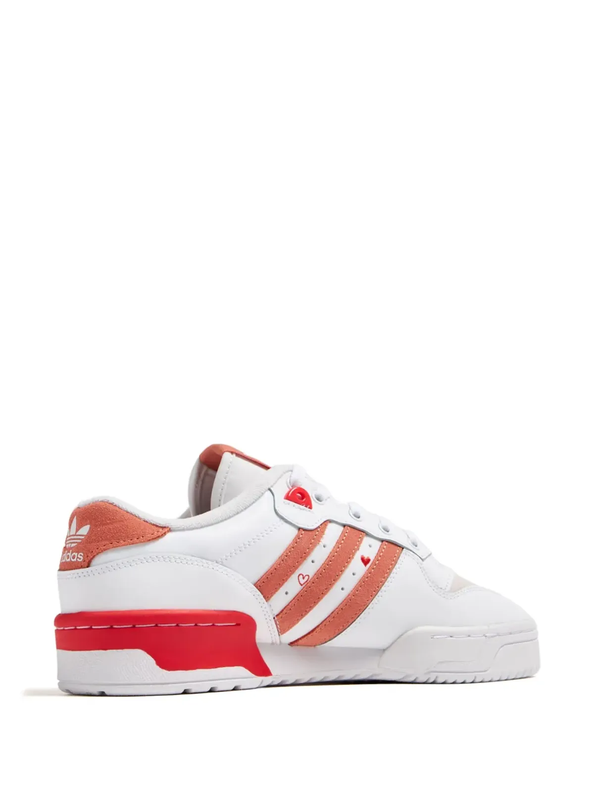 adidas Rivalry Low レザー スニーカー - ホワイト - 画像3