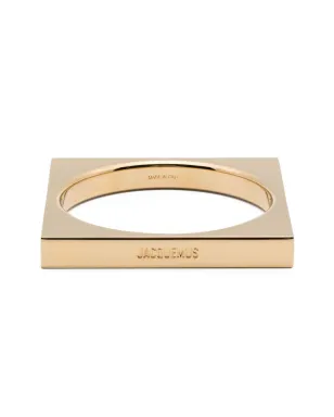 Jacquemus Le Bracelet Carré ブレスレット - ゴールド - サムネイル1