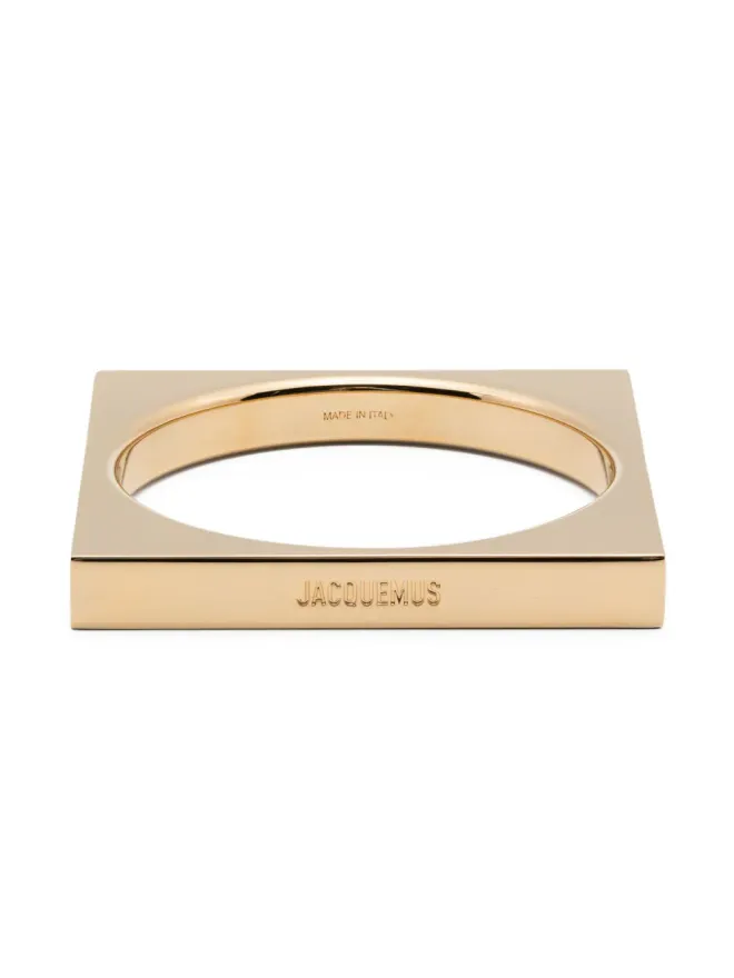 JACQUEMUS Jacquemus Le Bracelet Carré ブレスレット - ゴールドの商品画像
