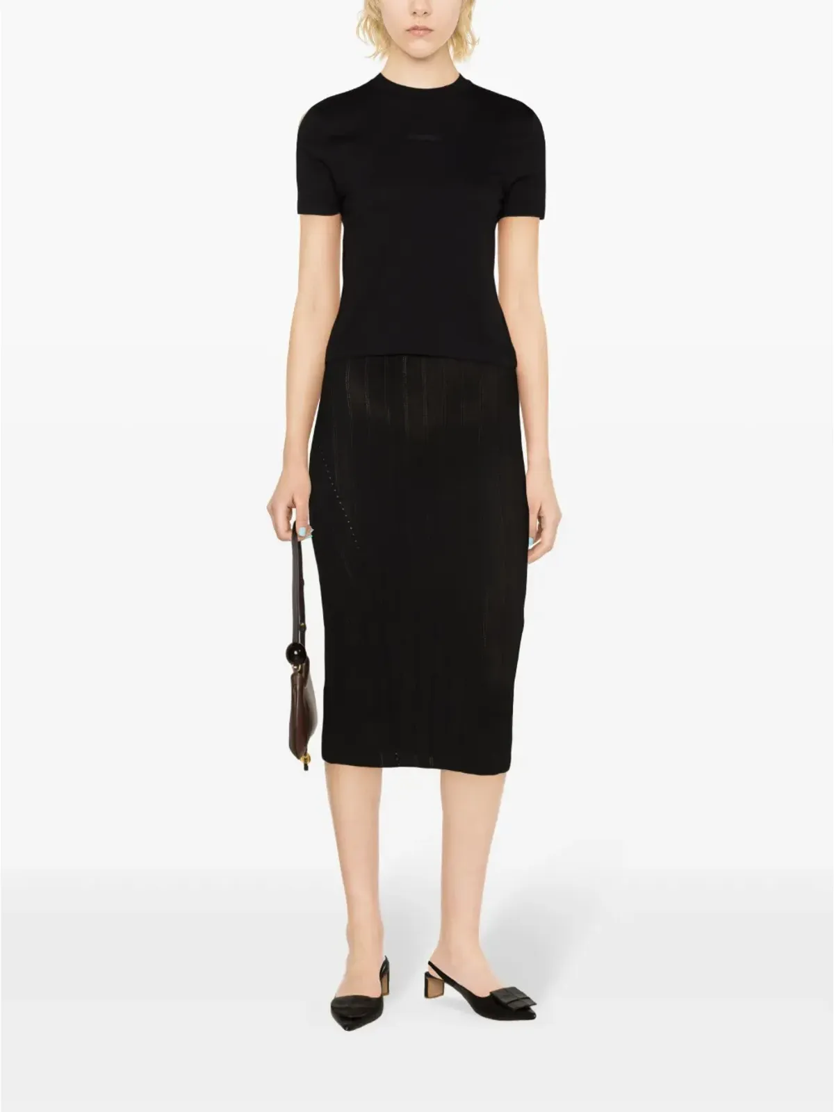 Jacquemus Le T-shirt Gros Grain トップス - 画像2