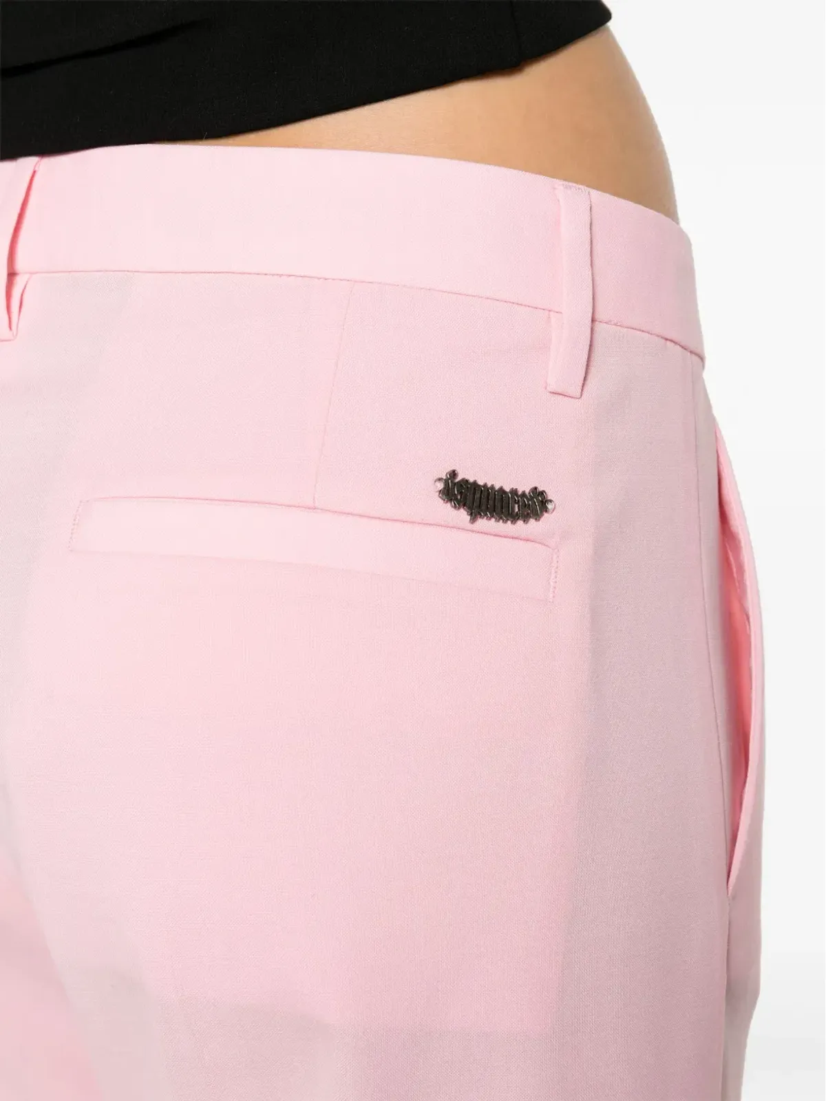 DSQUARED2 テーパード テーラード トラウザー ピンク - 画像5