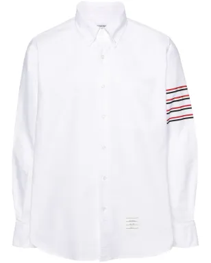 Thom Browne 4-Bar ロングスリーブ コットンシャツ - サムネイル1
