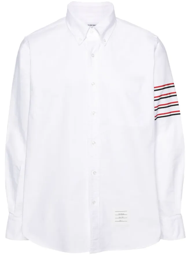 Thom Browne Thom Browne 4-Bar ロングスリーブ コットンシャツの商品画像