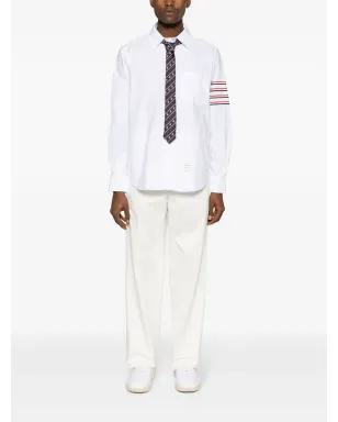 Thom Browne 4-Bar ロングスリーブ コットンシャツ - サムネイル2