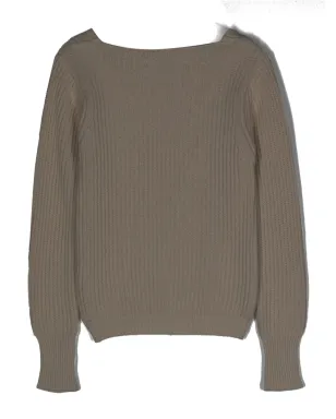 JACQUEMUS L'ENFANT Le Maile Pau リブ編みジャンパー - サムネイル2