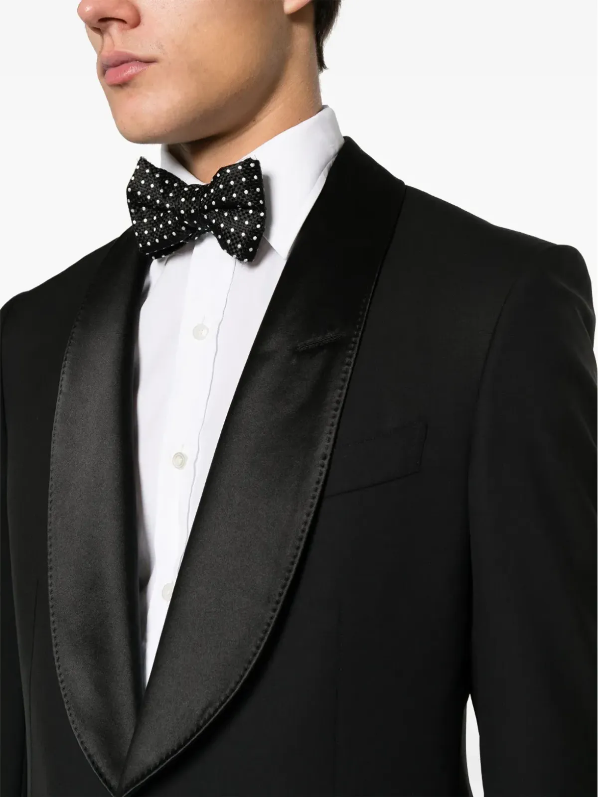 TOM FORD シングルブレストのディナースーツ - ブラック - 画像5