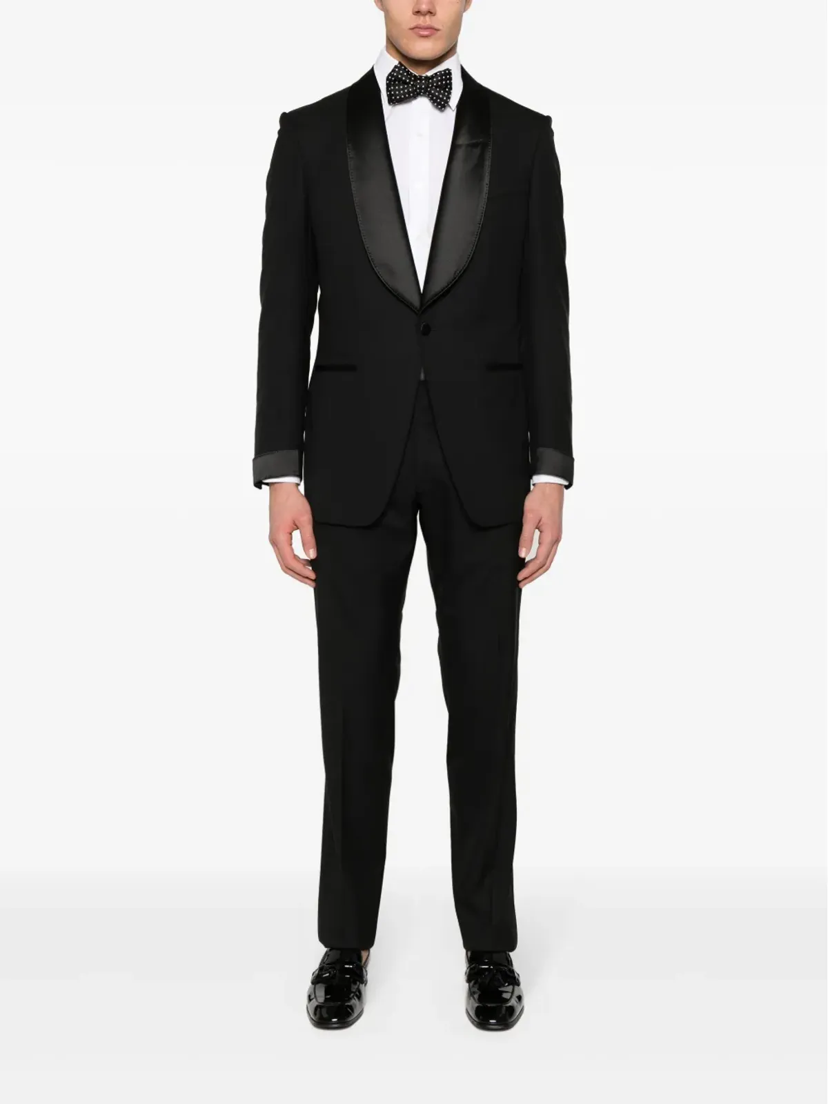 TOM FORD シングルブレストのディナースーツ - ブラック - 画像2