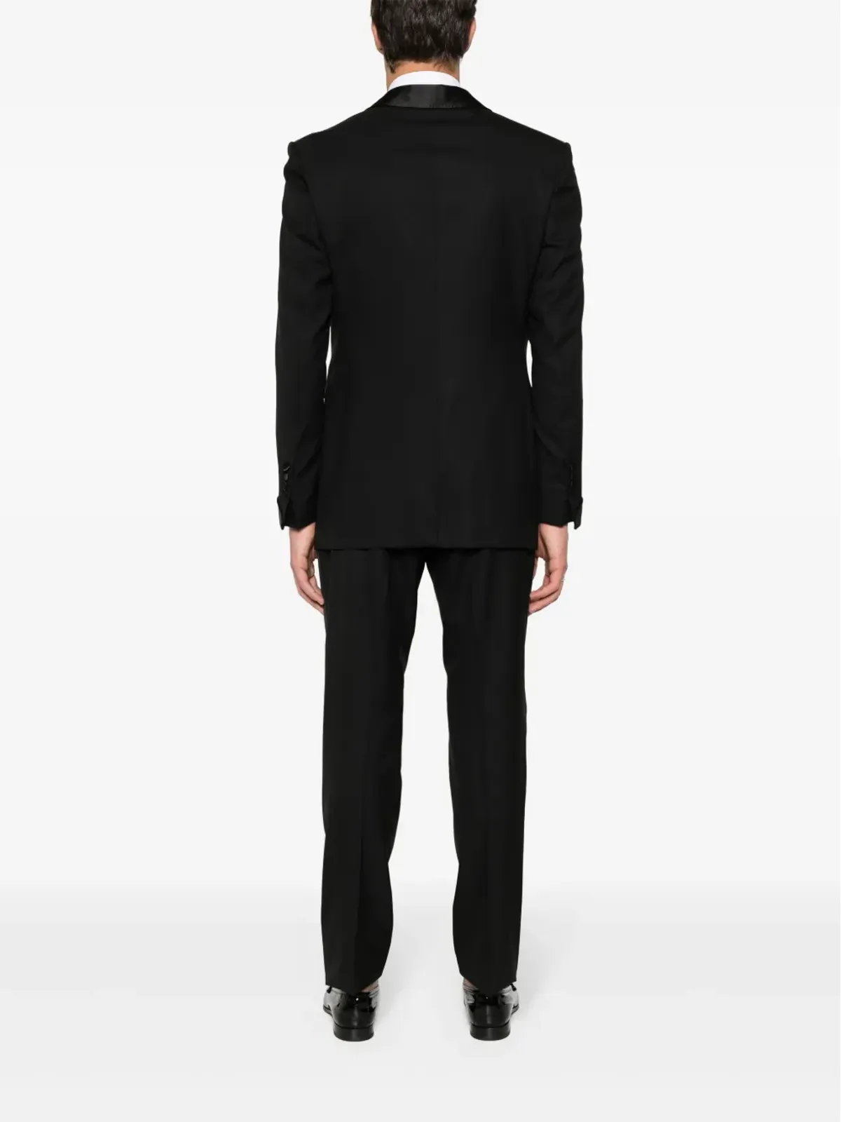 TOM FORD シングルブレストのディナースーツ - ブラック - 画像4