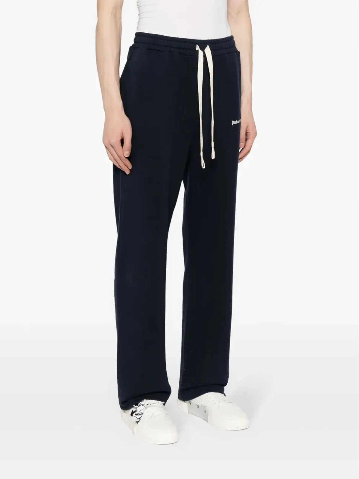 Palm Angels クラシックロゴ コットン トラックパンツ - ブルー - 画像3