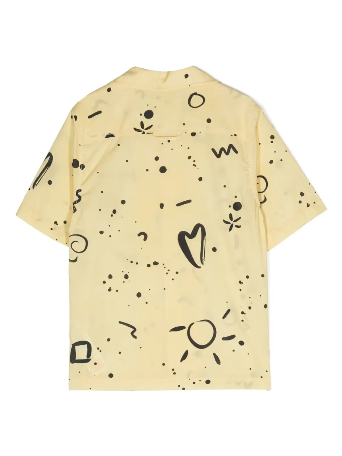 JACQUEMUS L'ENFANT Le Jean柄コットンシャツ - 画像2