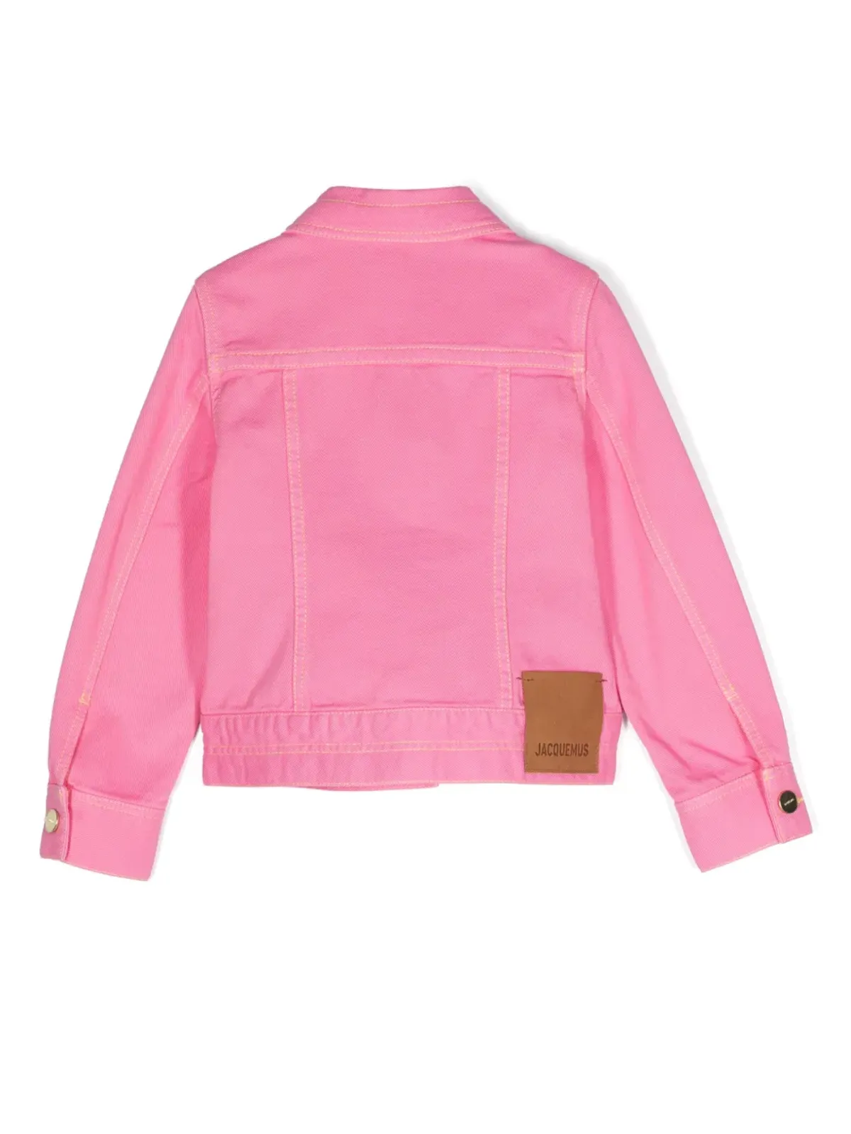 JACQUEMUS L'ENFANT ロゴパッチ デニムジャケット - 画像3