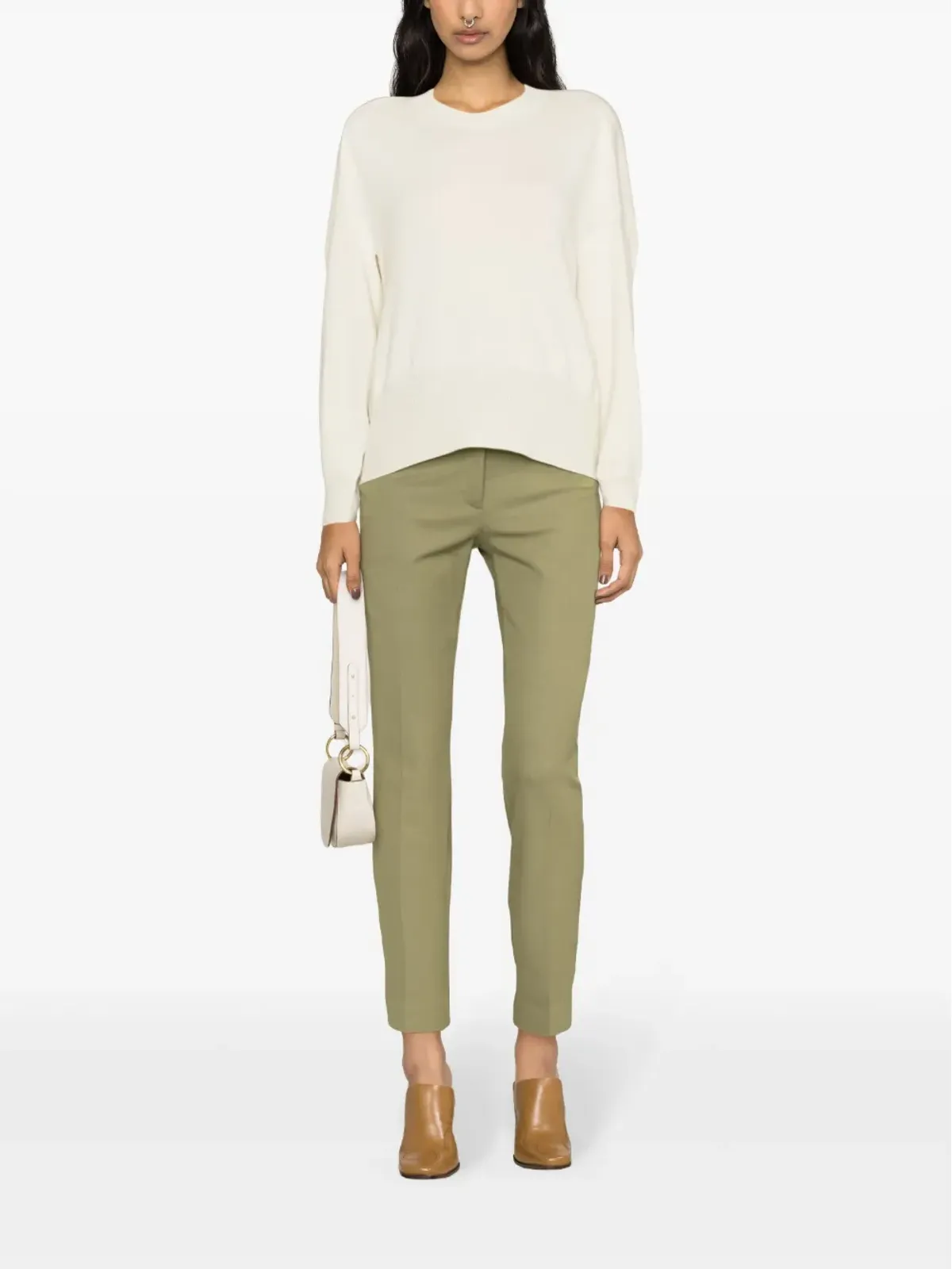 Stella McCartney リジェネレーテッドカシミヤ混紡ニット ジャンパー - イエロー - 画像2