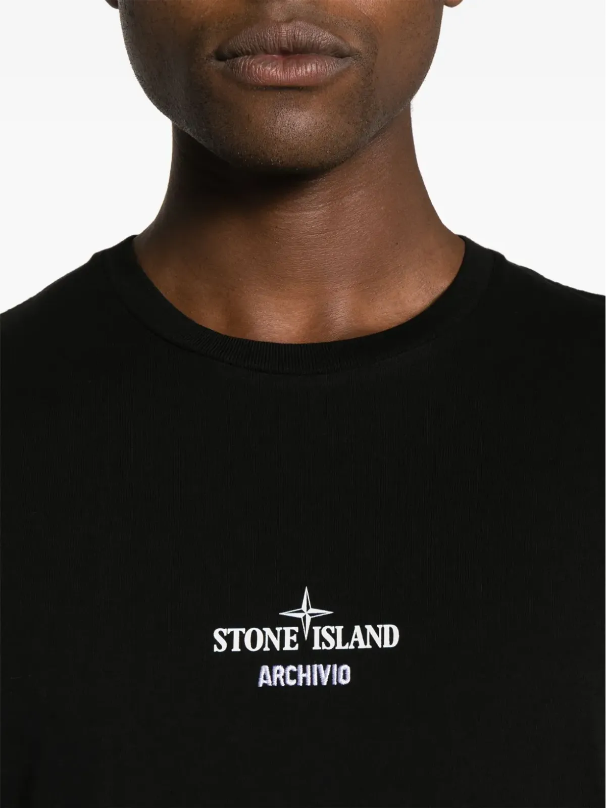 Stone Island アーカイヴィオ コットン Tシャツ - 画像5