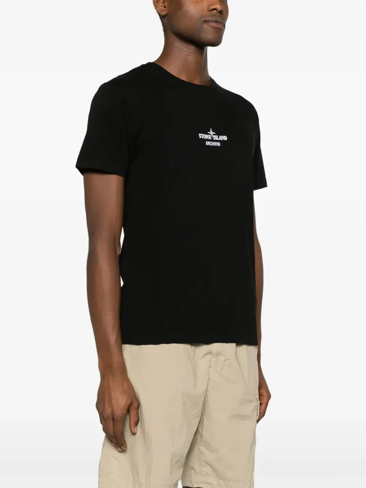 Stone Island アーカイヴィオ コットン Tシャツ - 画像3