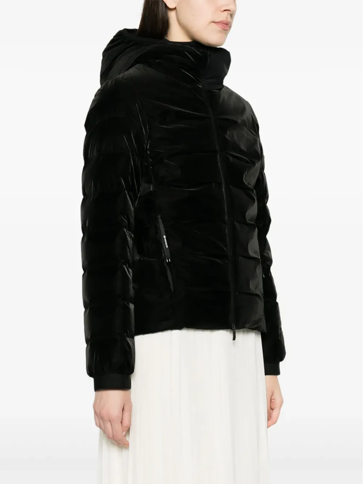 Moncler Ananke フード付きダウンジャケット - 画像3