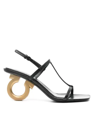 Ferragamo エリナ サンダル - ブラック - サムネイル1