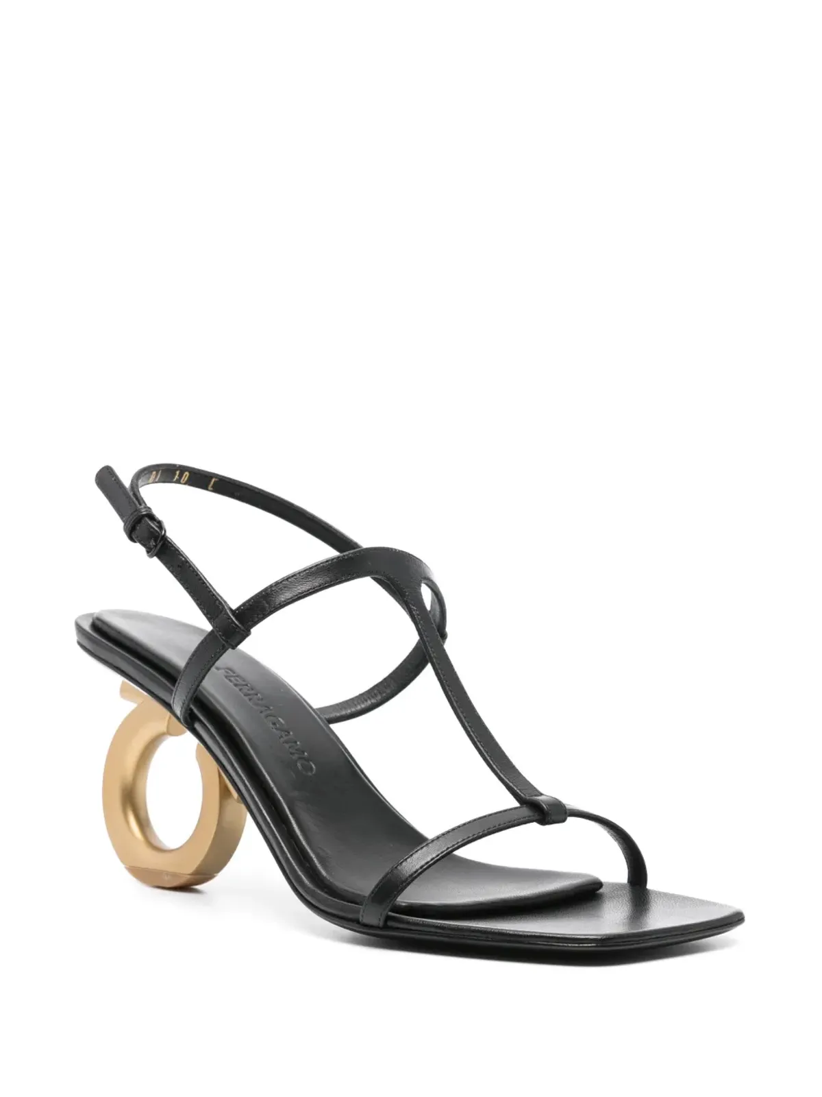 Ferragamo エリナ サンダル - ブラック - 画像2
