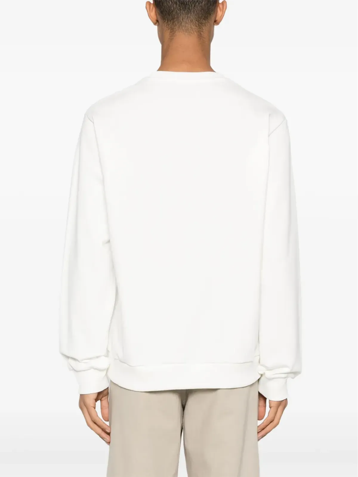 A.P.C. ロゴプリント コットン スウェットシャツ - 画像4