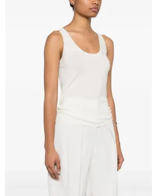 Max Mara スクープネック ニットトップス - ニュートラルカラー - サムネイル3