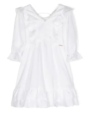 TWINSET Kids ポンポンディテール ドレス - サムネイル1