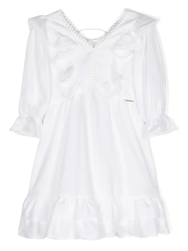TWINSET Kids TWINSET Kids ポンポンディテール ドレスの商品画像