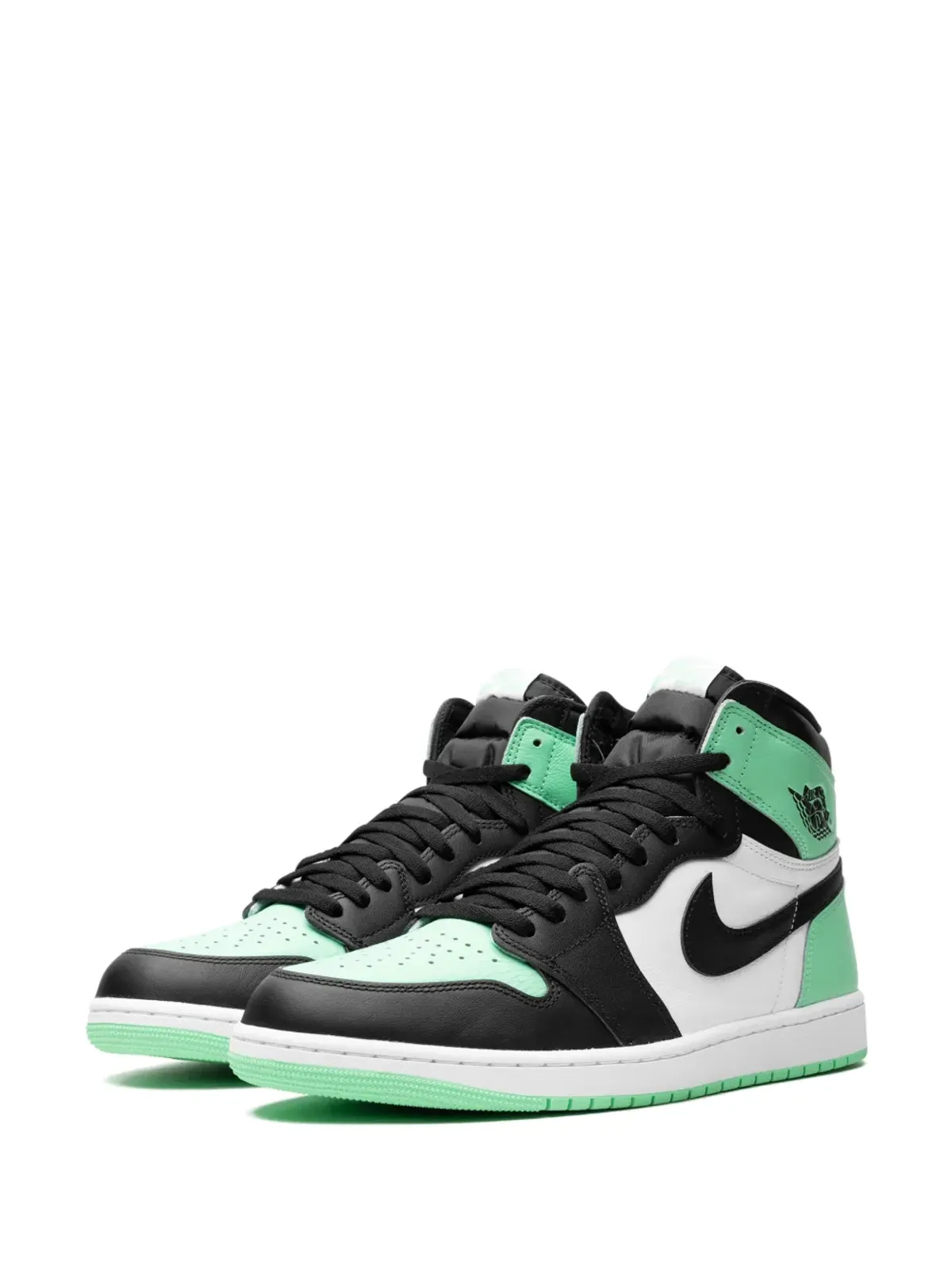 Jordan エアジョーダン 1 レトロハイ OG「Green Glow」スニーカー - ホワイト - 画像2