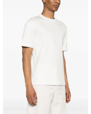 Brunello Cucinelli レイヤードコットンTシャツ - ホワイト - サムネイル3