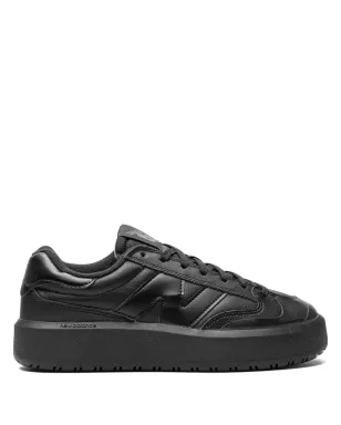 New Balance レースアップ ローカット スニーカー ブラック - サムネイル1
