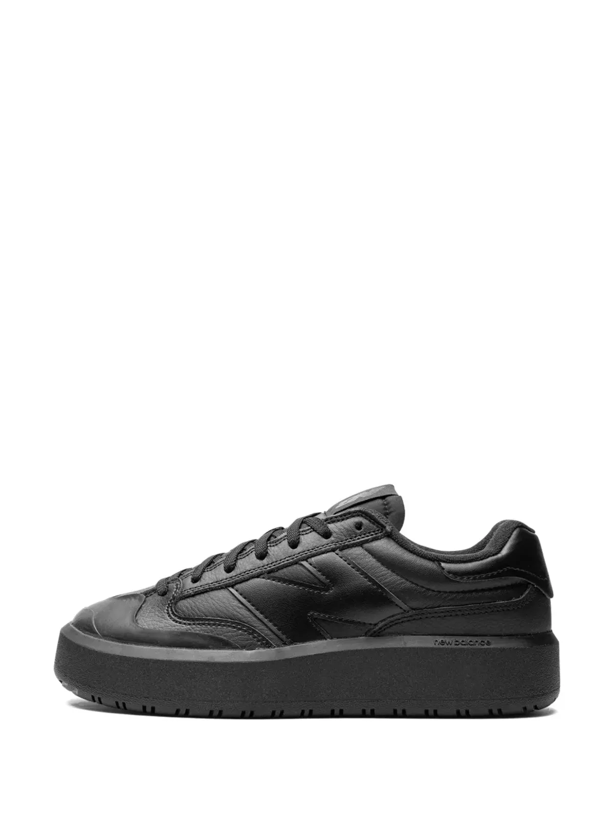 New Balance レースアップ ローカット スニーカー ブラック - 画像5