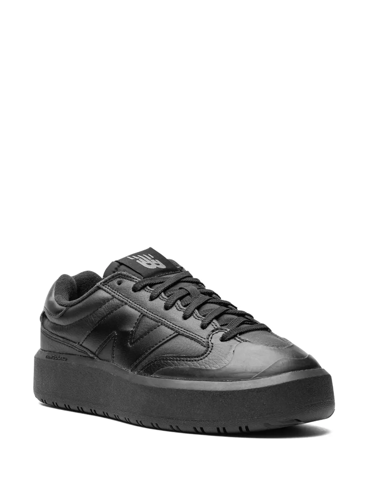 New Balance レースアップ ローカット スニーカー ブラック - 画像2