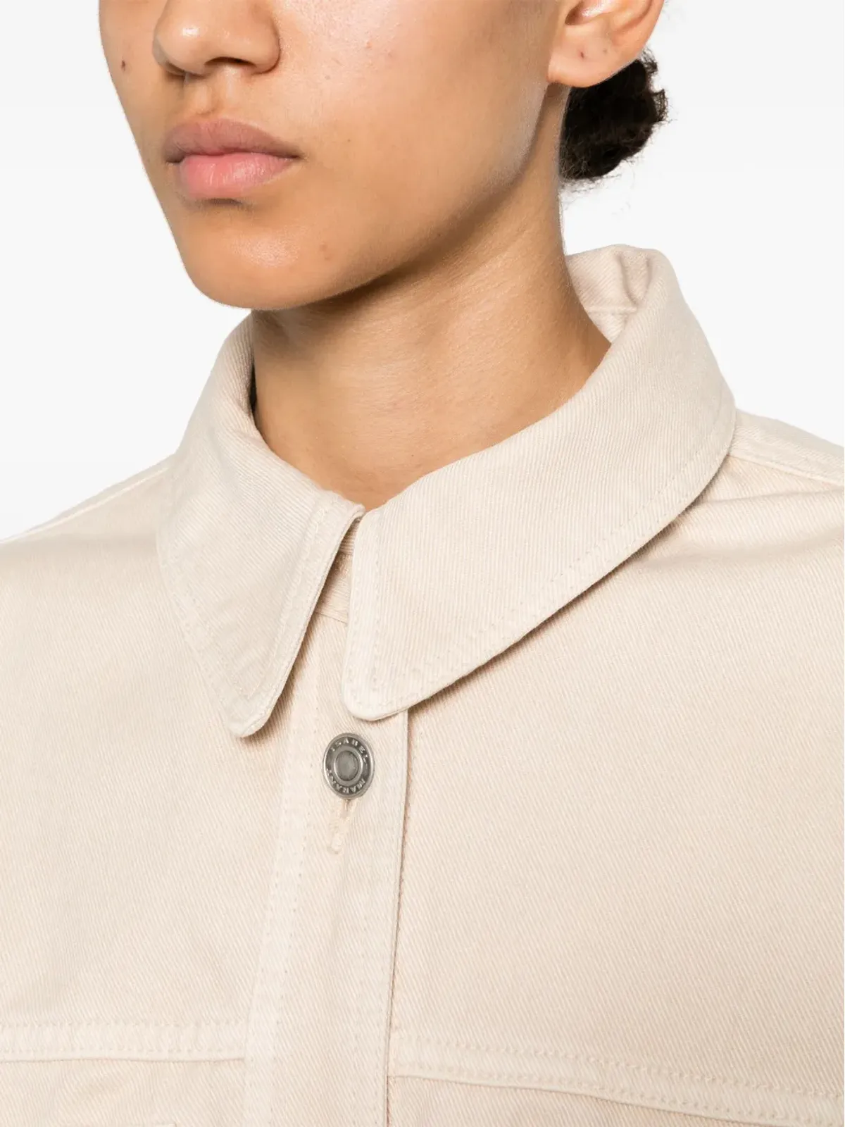 ISABEL MARANT Talbot ボタン付きシャツ - ベージュ - 画像5