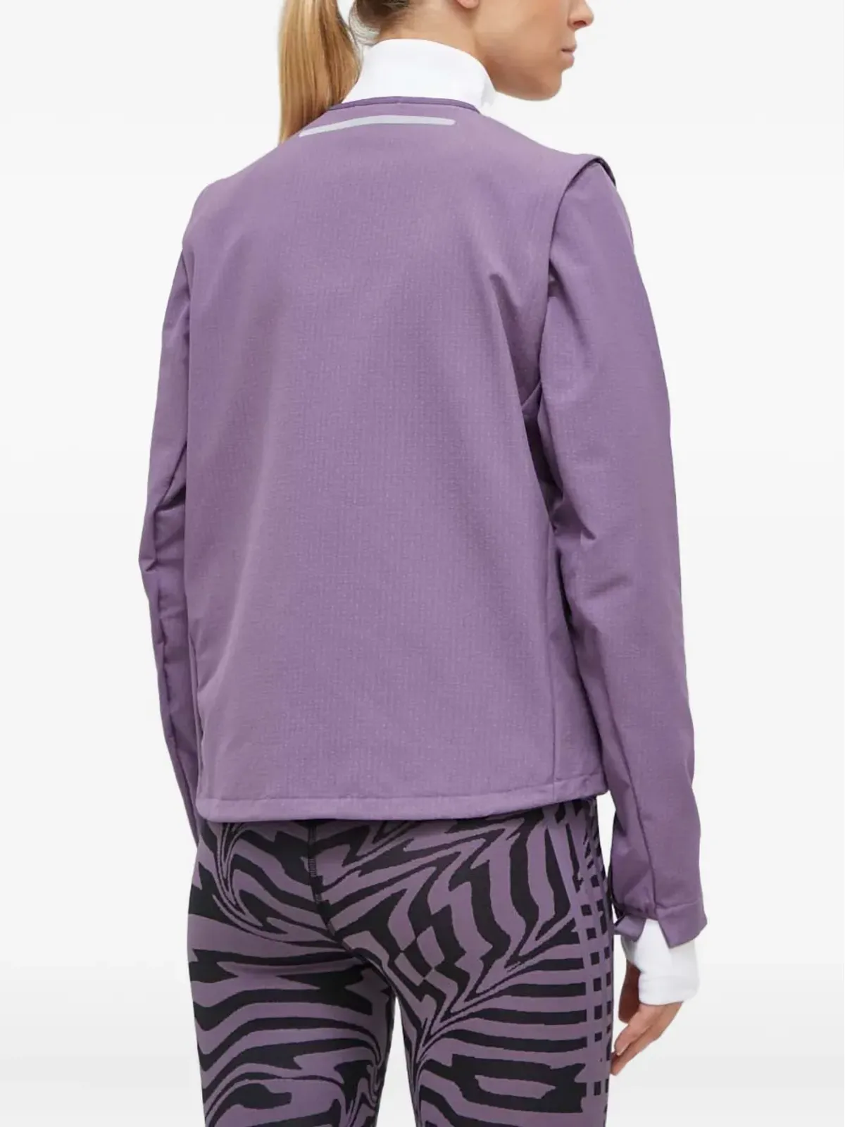 adidas ジップアップジャケット - パープル - 画像4