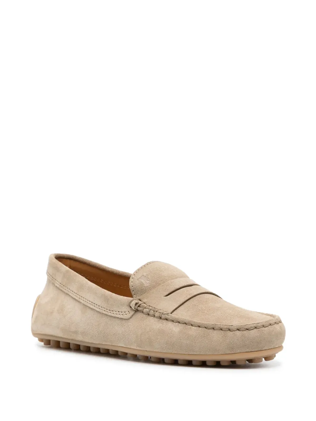 Tod's Gommino スエード ドライビング ローファー - ブラウン - 画像2