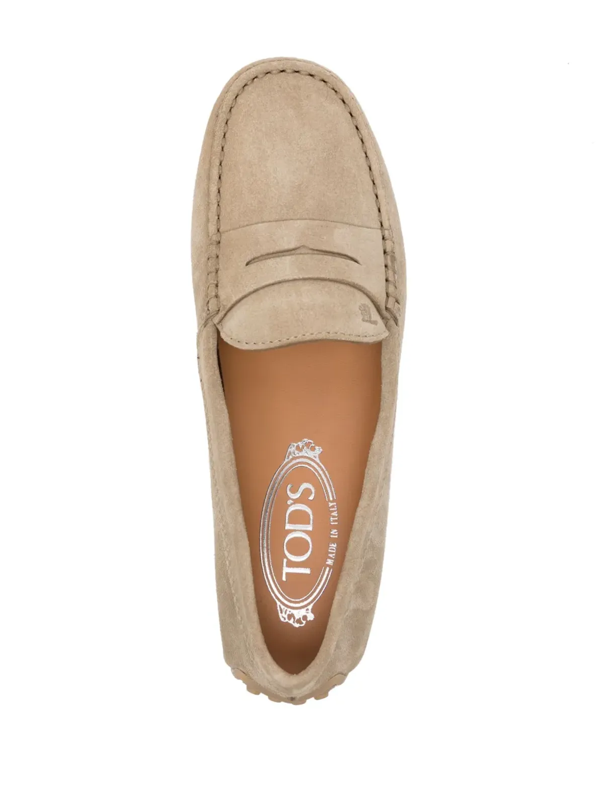Tod's Gommino スエード ドライビング ローファー - ブラウン - 画像4
