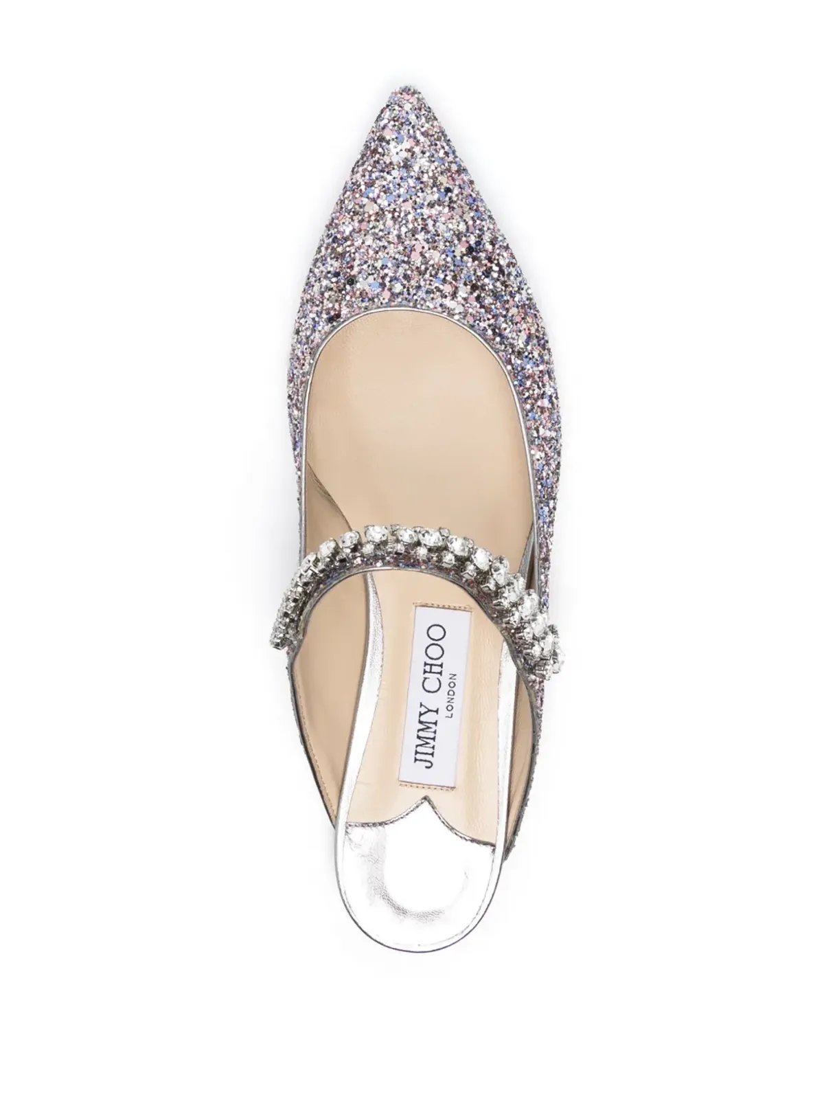 Jimmy Choo Bing クリスタル装飾ミュール - 画像4
