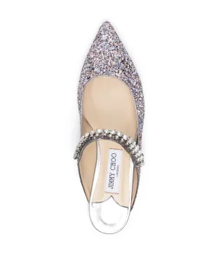 Jimmy Choo Bing クリスタル装飾ミュール - サムネイル4