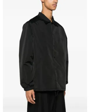 Y-3 ロゴ刺繍入りパッド入りシャツジャケット ブラック - サムネイル5
