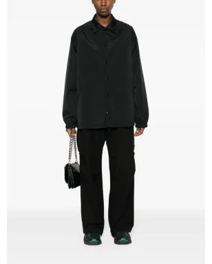 Y-3 ロゴ刺繍入りパッド入りシャツジャケット ブラック - サムネイル3