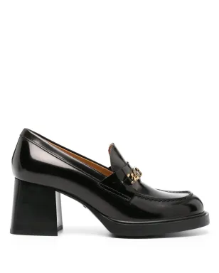 Tod's ロゴプレート付き レザー パンプス - サムネイル1