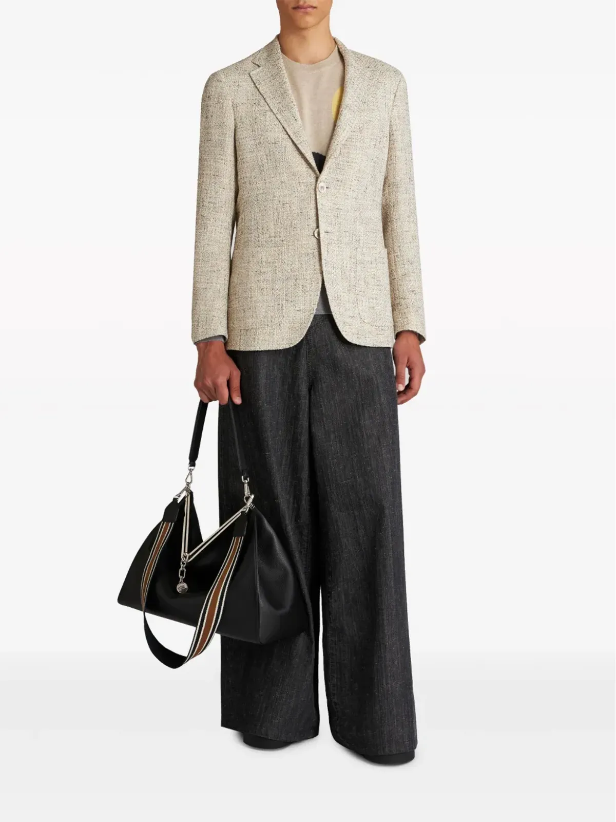 ETRO シングルブレスト ブークレ ブレザー - ニュートラル系 - 画像2