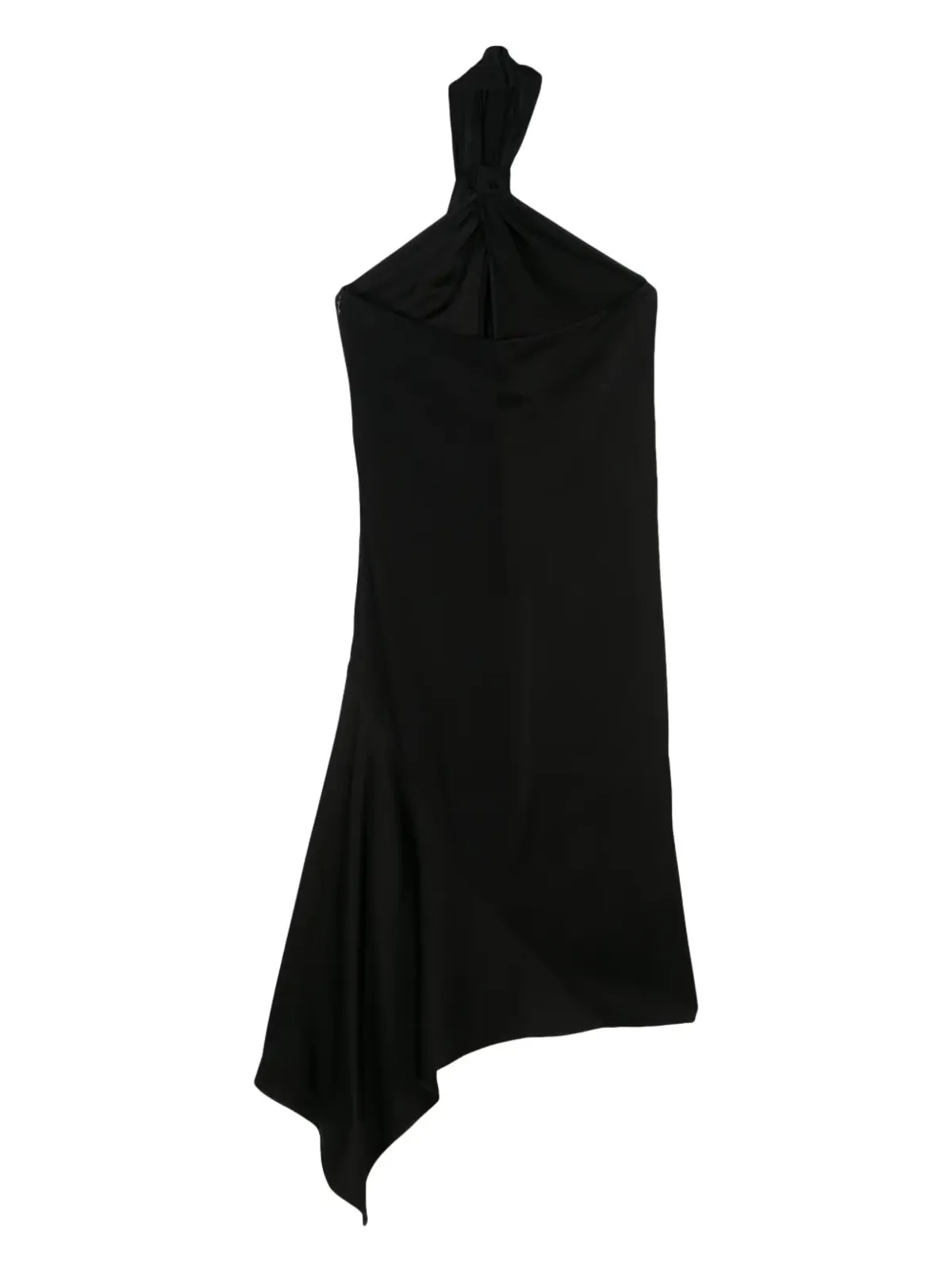 Givenchy ノットディテール アシンメトリック ミディドレス - ブラック - 画像2