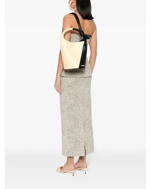 Jacquemus Le Petit Tourni レザー バケットバッグ - イエロー - サムネイル2