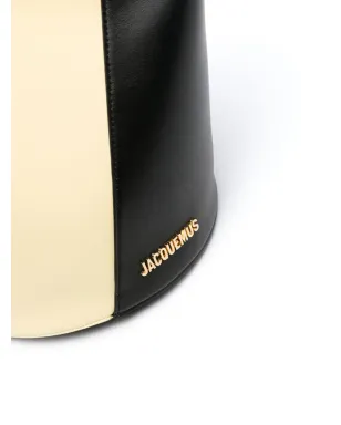 Jacquemus Le Petit Tourni レザー バケットバッグ - イエロー - サムネイル4