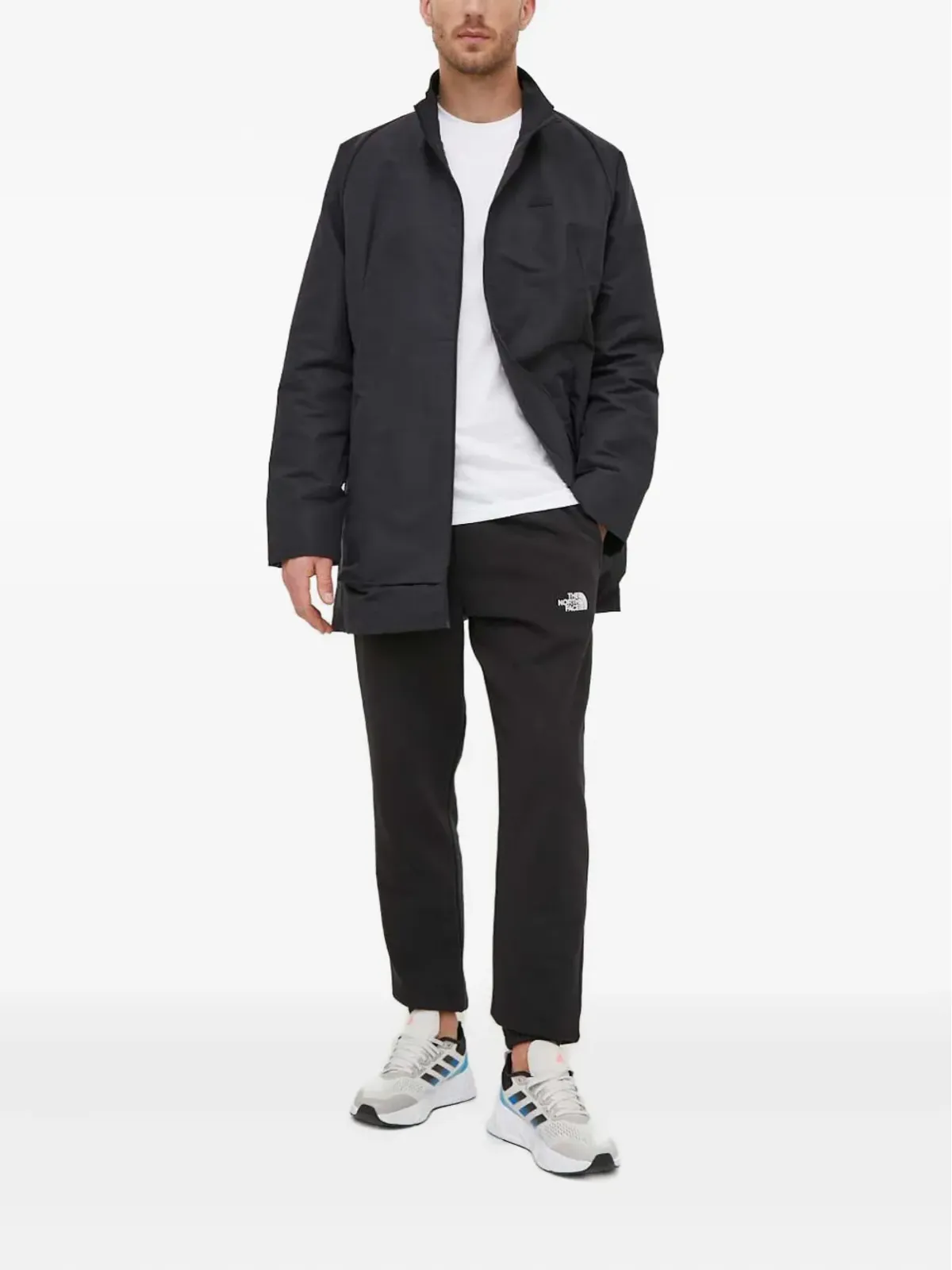 adidas ロゴプレート ジップアップジャケット - 画像2