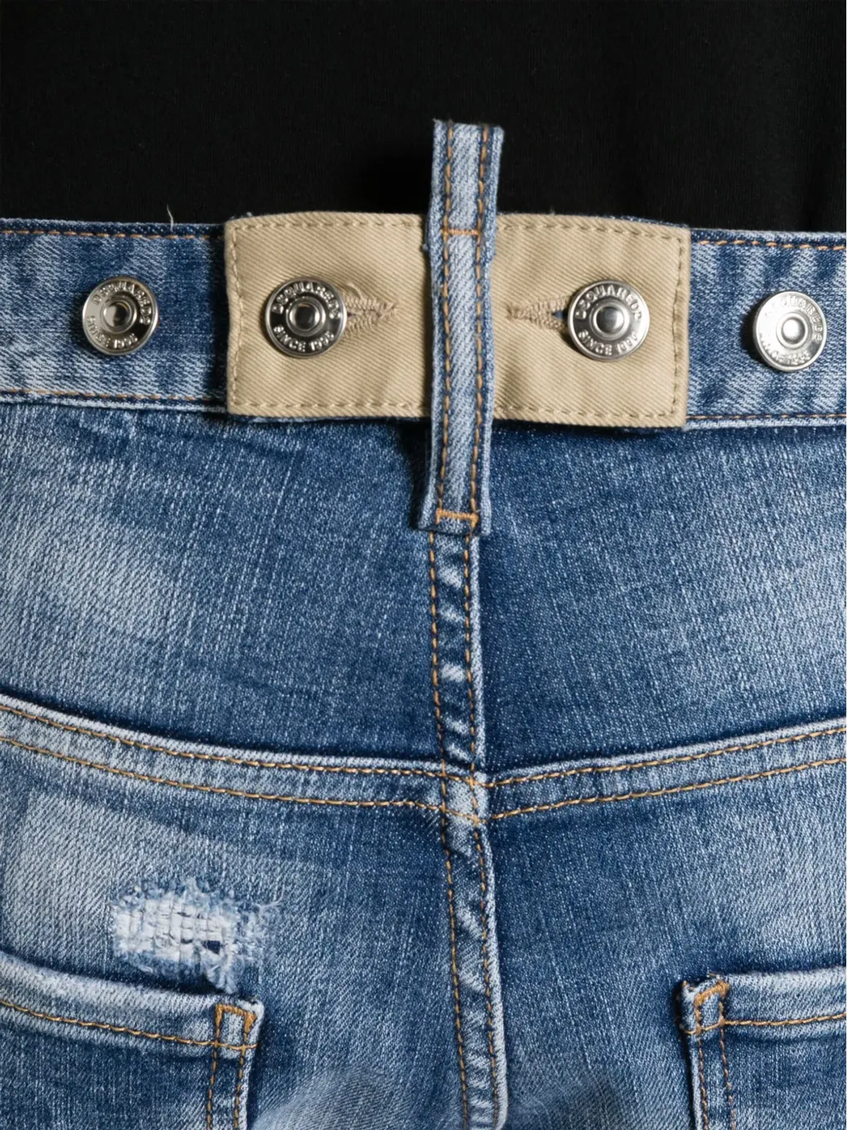 DSQUARED2 ディストレスド・スリムレッグジーンズ - 画像5